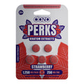 Dozo Perks Kratom Extract Strawberry 5-count blister pack, 250 mg tablets