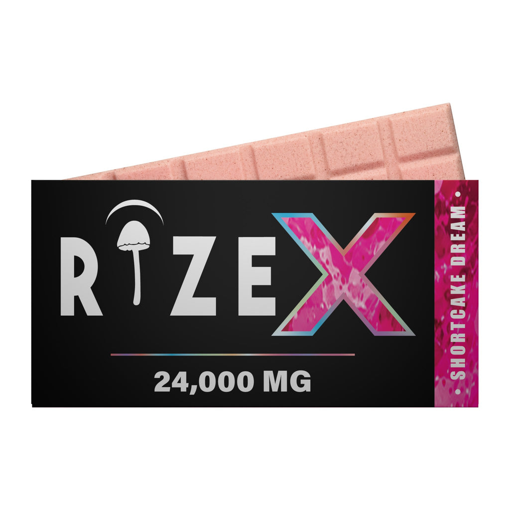 RiZE-X Shortcake Dream mushroom chocolate bar, 24,000 mg, single